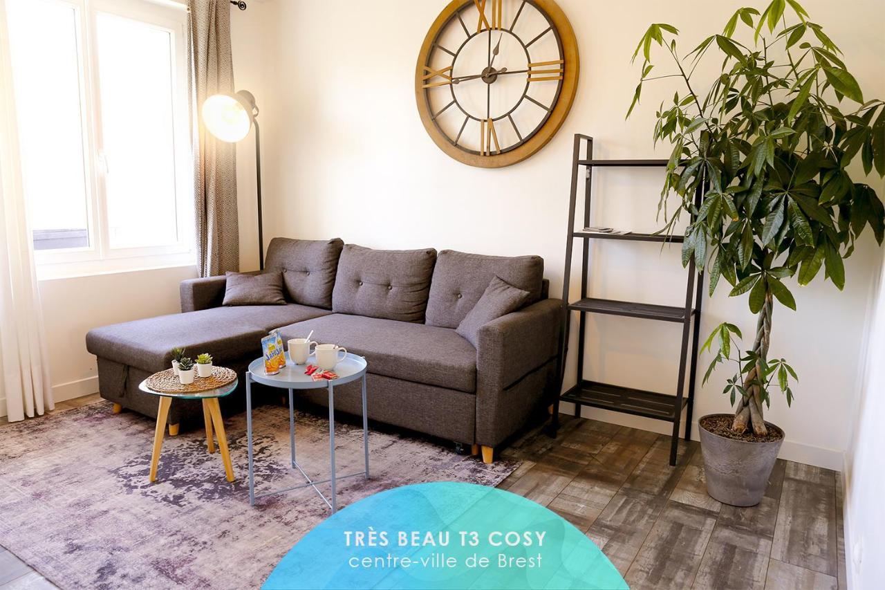 Kailhenn: joli T3 cosy, bien équipé, proche tram Apartamento Brest Exterior foto
